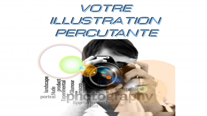 Illustration publicitaire Percutante la solution web