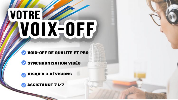 Enregistrement de votre Voix off EN hd la solution web