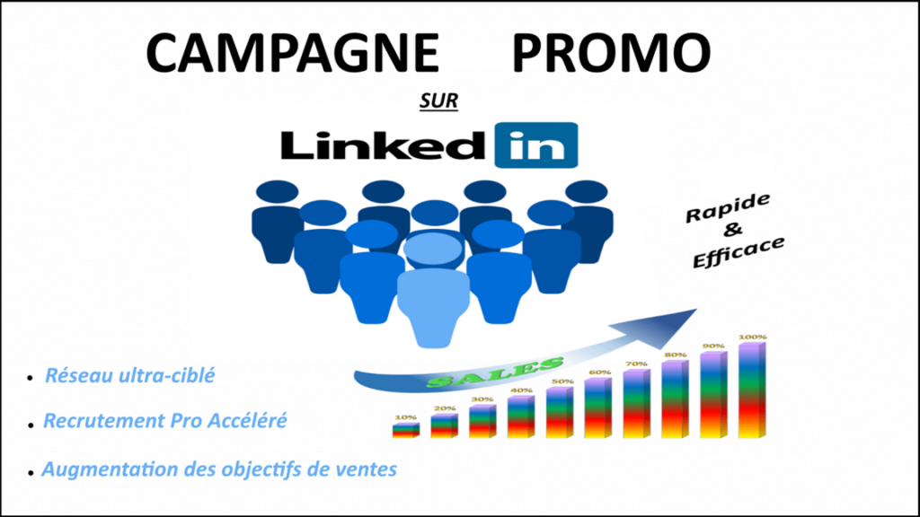 Campagne promo sur Linkedin la solution web